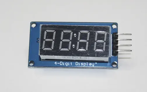 TM1637, display digital de 4 dígitos