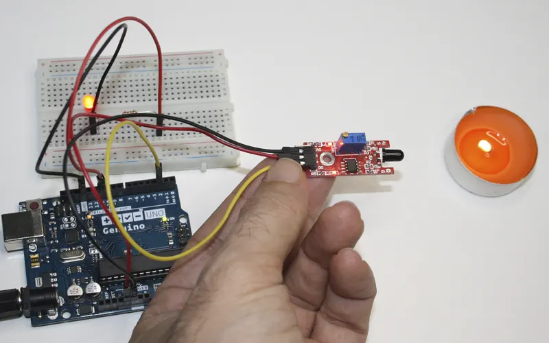 Detector de incendios con Arduino y el sensor KY-026
