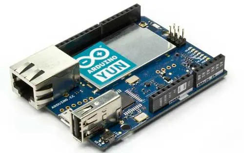 Placa Arduino YUN, incorpora un Microprocesador MIPS con un Sistema Operativo Linux embebido