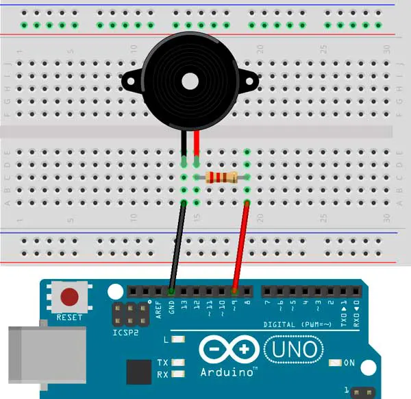 Montaje de una sirena en Arduino